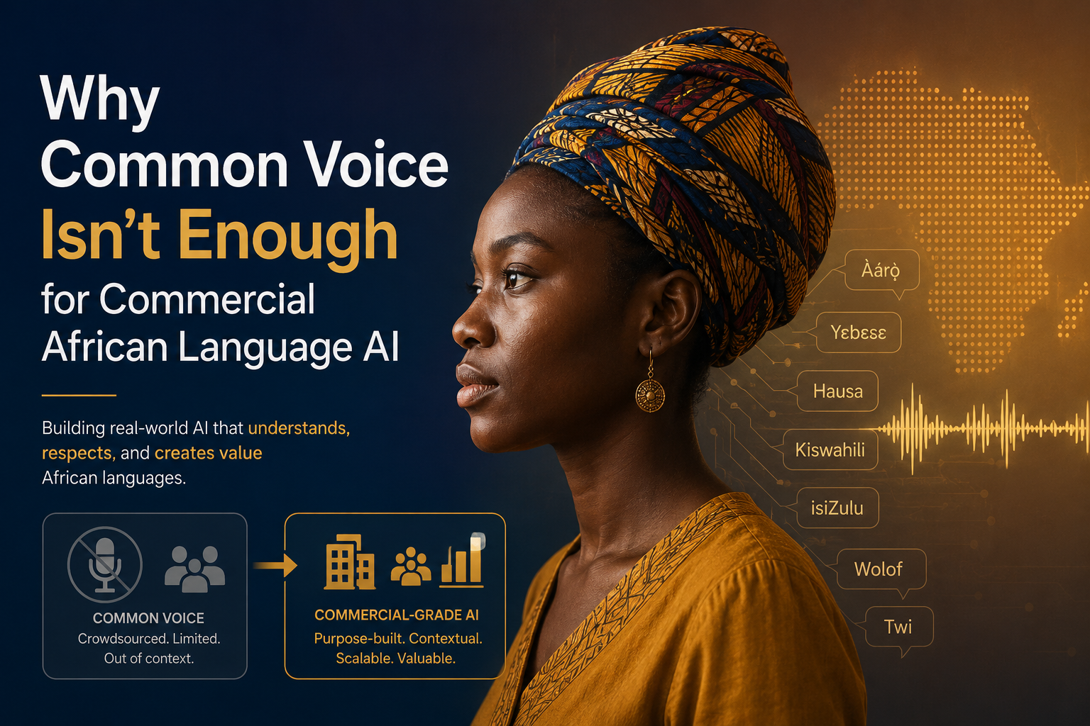 Why Common Voice Isn't Enough for Commercial African Language AI